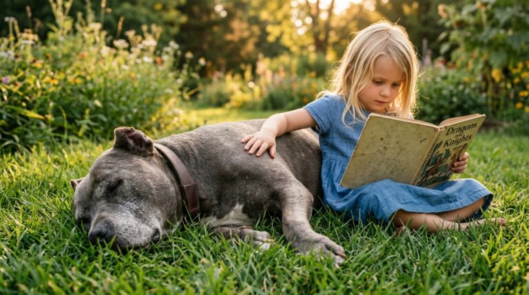 My Ex-Con Father’s Last Gift: A Scarred Dog Who Changed Everything