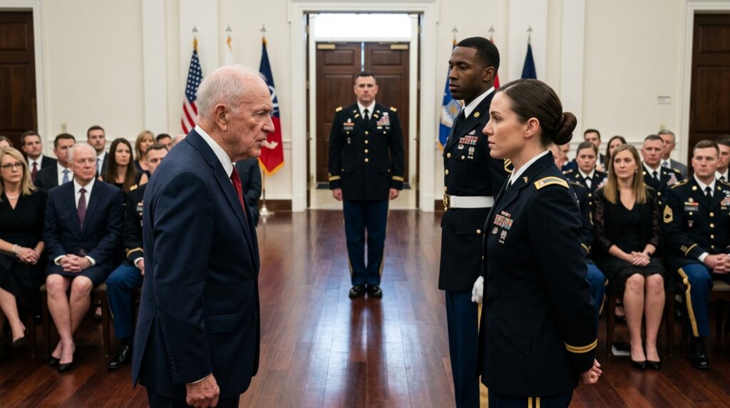 The Weight of Brass and Bleached Oak: A Reckoning under the Vaulted Ceilings of Duty
