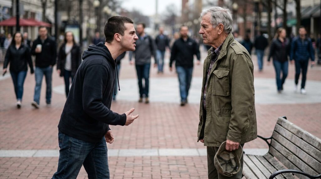 Buried Beneath the Clay: The Chilling Reason a Ruthless Corporate Director Is Trying to Evict His Own Father from an Abandoned Town Park Before Dawn