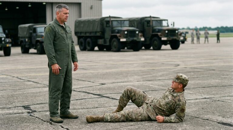 The Weight of Salt and Iron on the Gray Flight Line