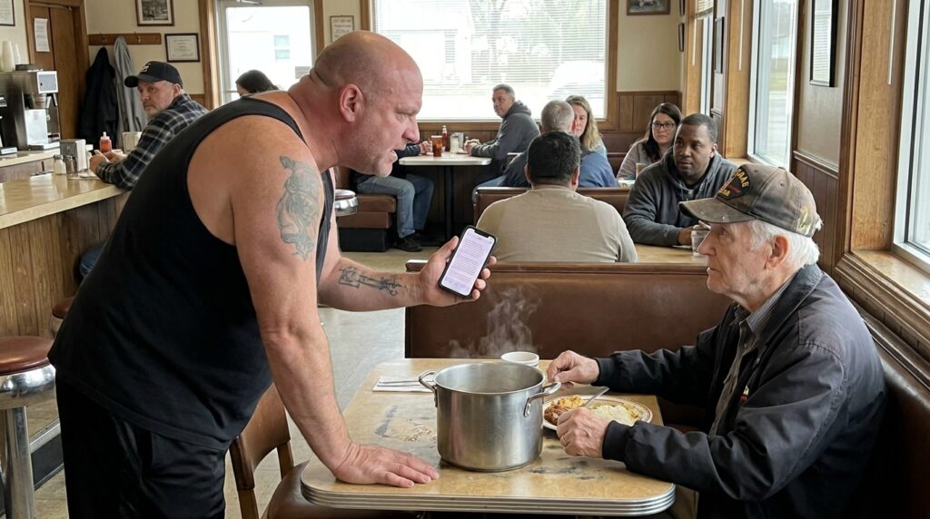 The Weight of Silence and the Cold Steel Residing in the Shadows of the Diner