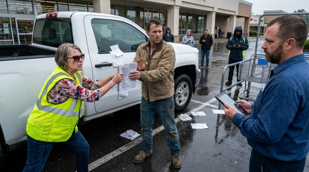The Weight of the Asphalt: How a Single Strip-Mall Standoff Exposed the Hollow Core of Self-Appointed Authority