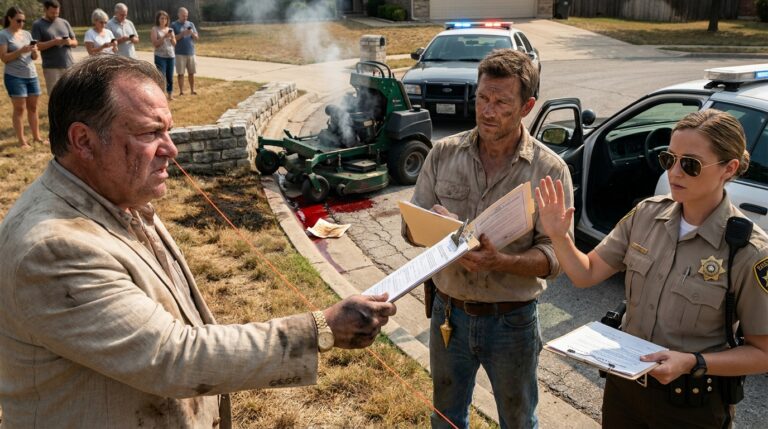 The Concrete Setback: A Gritty Texas Tale of Unyielding Lines and Bedrock Justice