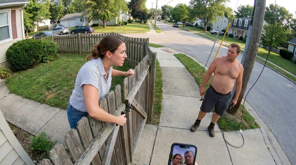 The Concrete Line Drawn in the Sun-Bleached Dust of an Unyielding American Suburb