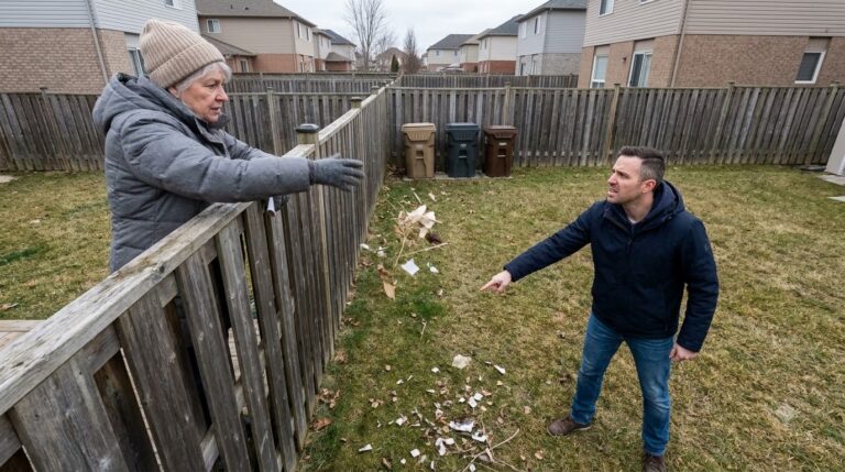 The Cold Gray Line of Cedar and Turf Where Suburban Sovereignty Is Bought with Proof