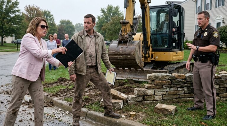 The Measured Line Between Steel, Stone, and Unyielding Suburban Authority