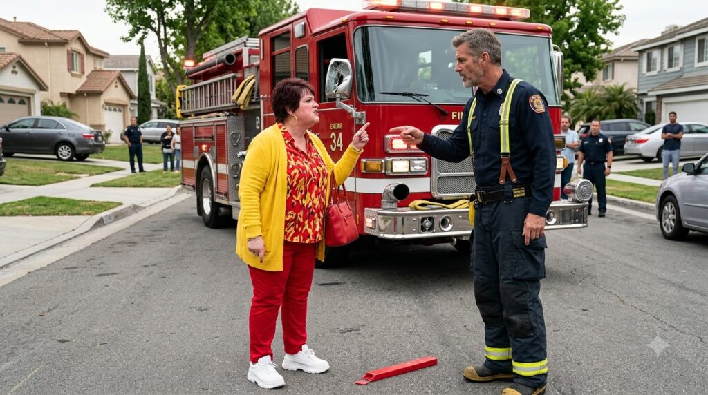 Marla Blamed the Firefighter for Her Broken Mirror—Until One Small Piece Told a Different Story