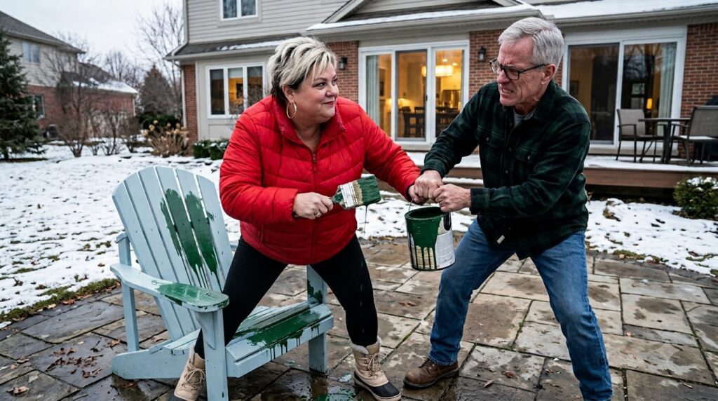 She Ruined His Restored Patio Chair, Then Claimed His Wife Had Sent Her to Stop the House Sale