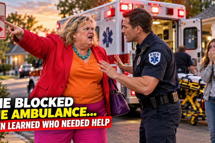 Karen Blocked the Ambulance Over a Parking Rule—Then She Learned Why It Was Really There