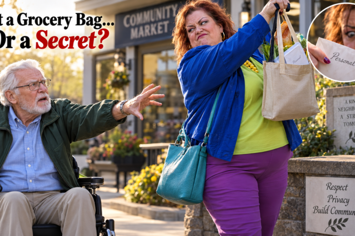 Karen Stole an Elderly Man’s Grocery Bag and Found a Sealed Envelope She Was Never Meant to See