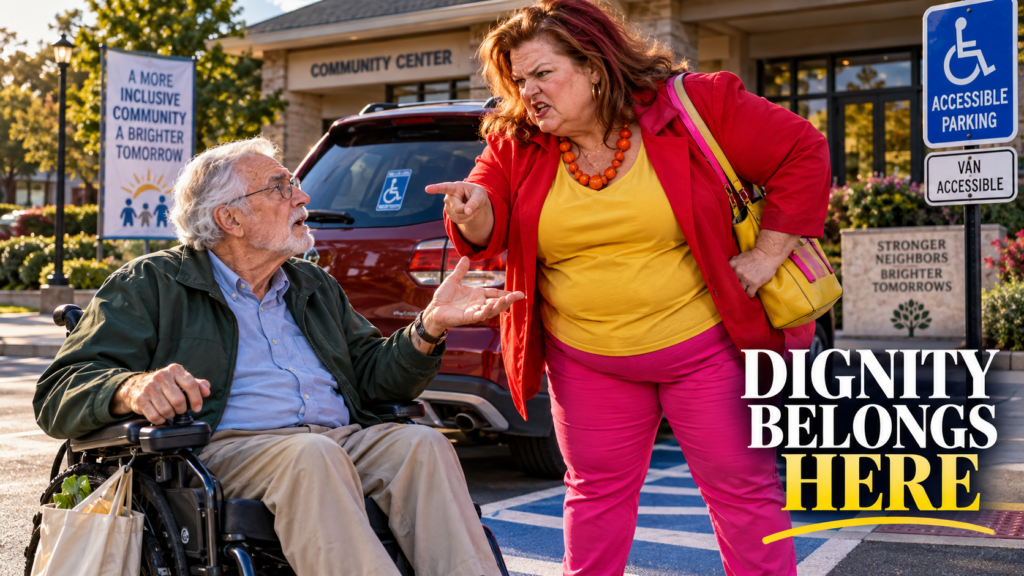 Karen Blocked the Wheelchair Access Lane, Mocked an Elderly Homeowner, and Never Expected What Happened Next