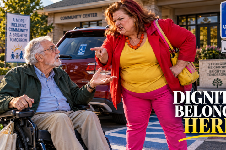 Karen Blocked the Wheelchair Access Lane, Mocked an Elderly Homeowner, and Never Expected What Happened Next