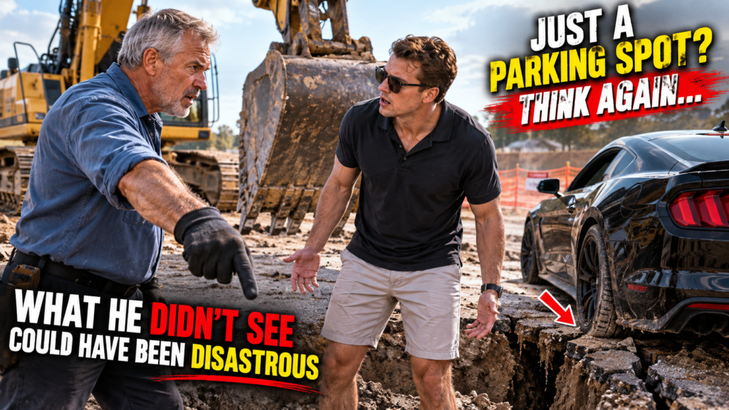 The Car That Stopped the Excavator—and the Warning Nobody Saw Coming