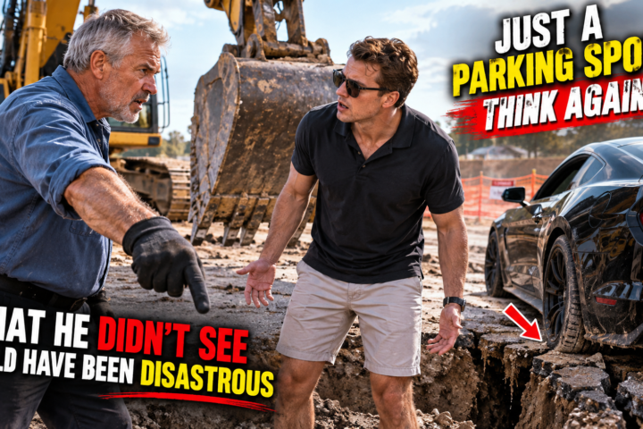 The Car That Stopped the Excavator—and the Warning Nobody Saw Coming