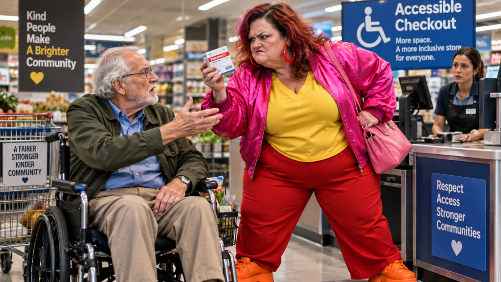 Karen Stole an Elderly Man’s Item at Checkout—Then the Store Learned Why He Needed It