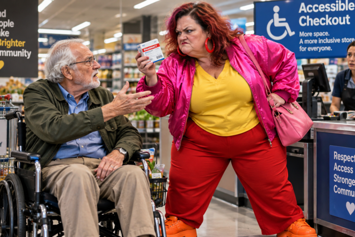 Karen Stole an Elderly Man’s Item at Checkout—Then the Store Learned Why He Needed It