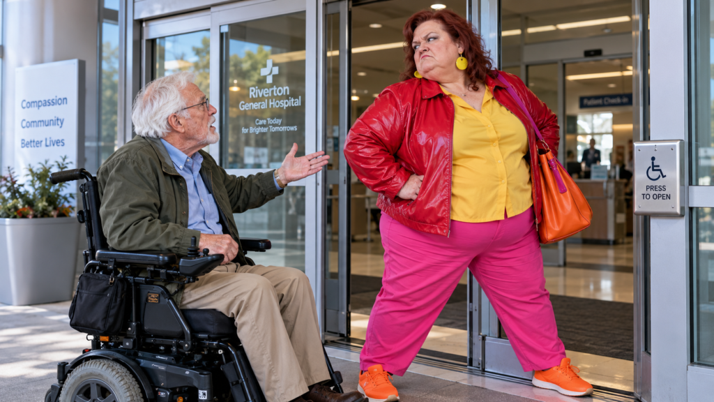 The Woman Who Kept Blocking the Hospital Door Until One Detail Changed Everything