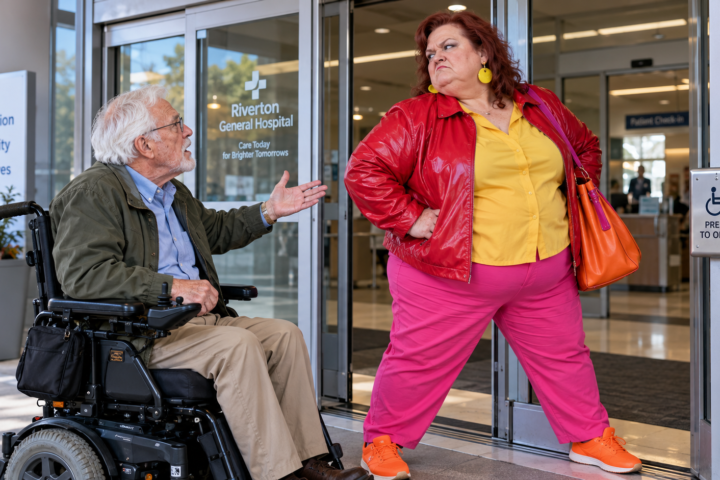 The Woman Who Kept Blocking the Hospital Door Until One Detail Changed Everything