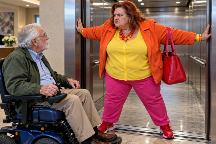 Karen Blocked the Elevator for a Wheelchair—Then an Old Building Rule Changed Everything