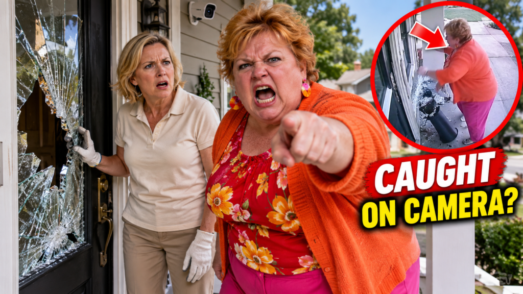 The Broken Door, the Hidden Camera, and the Neighbor Who Thought No One Had Seen Her