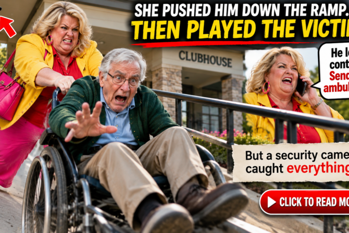 Karen Shoved an Elderly Man Down the Clubhouse Ramp—Then Tried to Rewrite What Everyone Saw