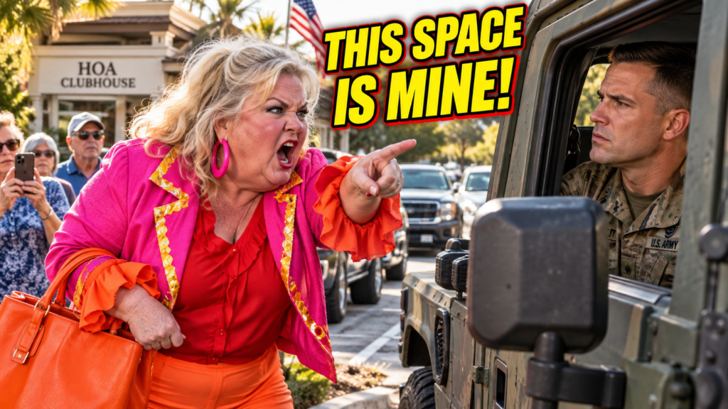 Karen Blocked a Military Vehicle Over a Parking Space—Then the HOA Had to Explain Who Had the Right to Be There