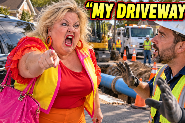Karen Blocked a City Water Crew From Her Driveway—Then the Work Truck Camera Changed Everything