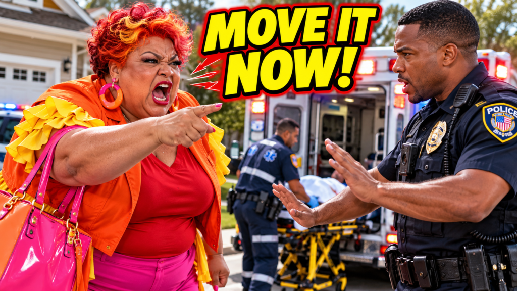 Karen Blocked an Ambulance Over Her Driveway—Then the Emergency Report Changed Everything