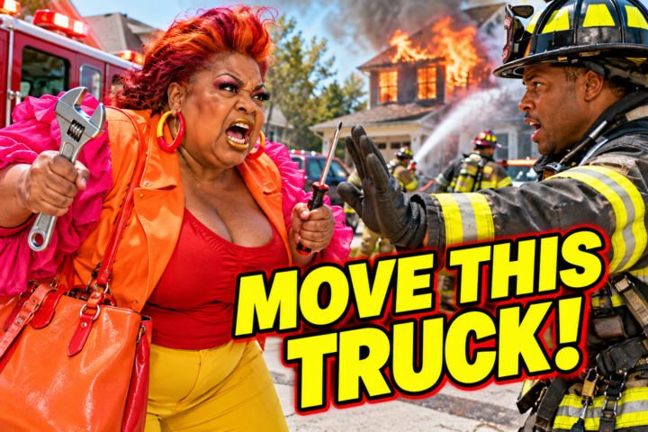 Karen Tried to Inspect a Fire Truck Blocking Her Driveway—Then the Fire Chief Found Her Name on the Emergency Report