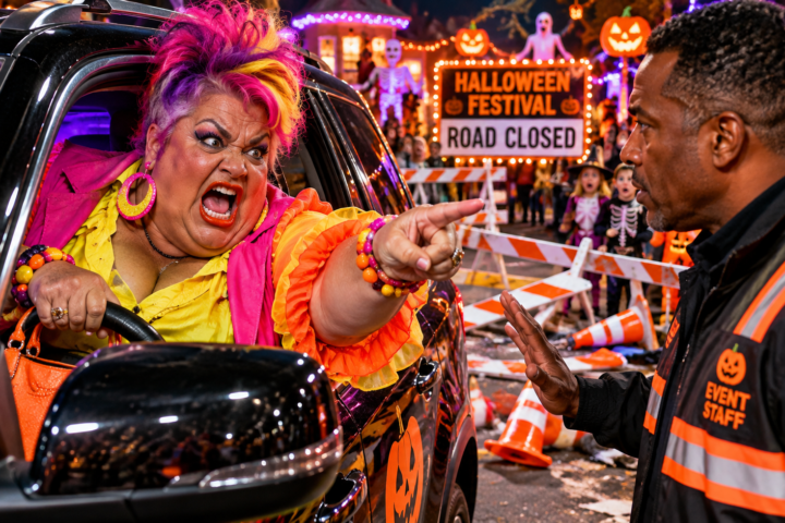 Karen Drove Through the Halloween Barricades—Then the Camera Footage Changed Everything