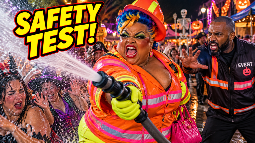 Karen Dressed as a Firefighter and Sprayed a Halloween Festival—Then Claimed She Was Testing Everyone’s Safety