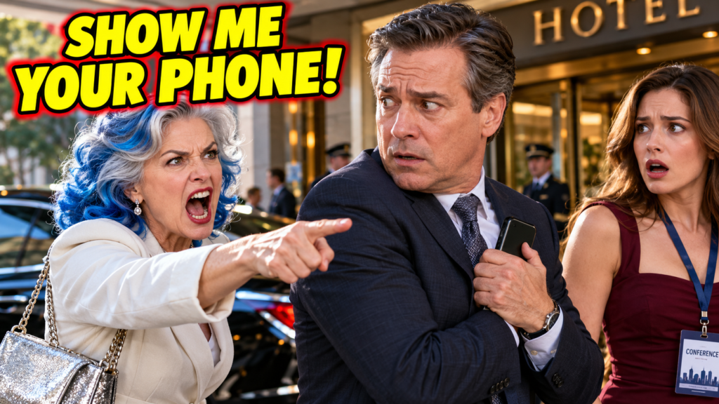 Outside the Hotel, a Wife Demanded the Truth—But the Phone Evidence Raised a Bigger Question