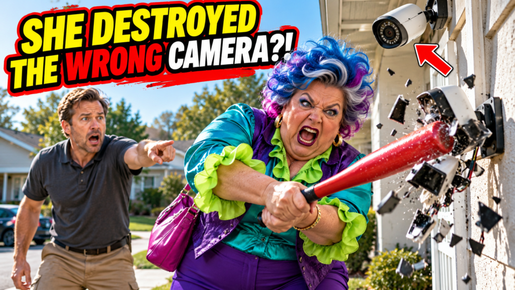 The Foam Bat Hit the Fake Camera—But the Real One Captured Everything