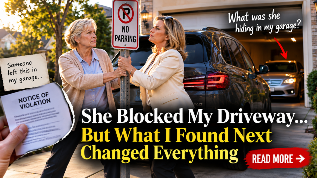 The Sign in the Driveway