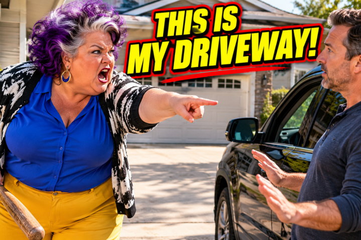 She Claimed His Driveway Was Hers—Then the Man Asked One Question She Couldn’t Answer