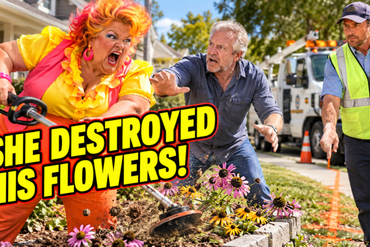 The HOA President Destroyed His Flower Bed—Then the City Worker Drew a Line She Couldn’t Cross