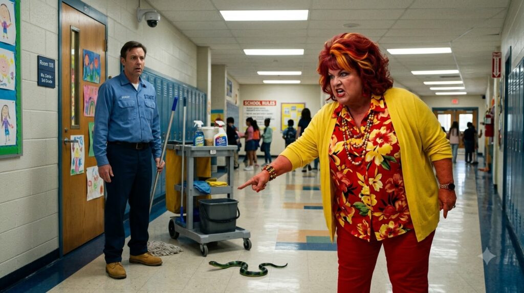 The Fake Snake Was Meant to Blame a Janitor—Until the School Camera Told the Truth
